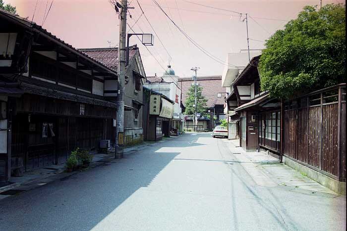 大聖寺の古い町並み